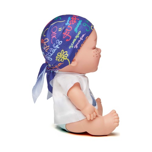 Muñeco bebé solidario Baby Pelón Alejandro Sanz, JUEGATERAPIA.