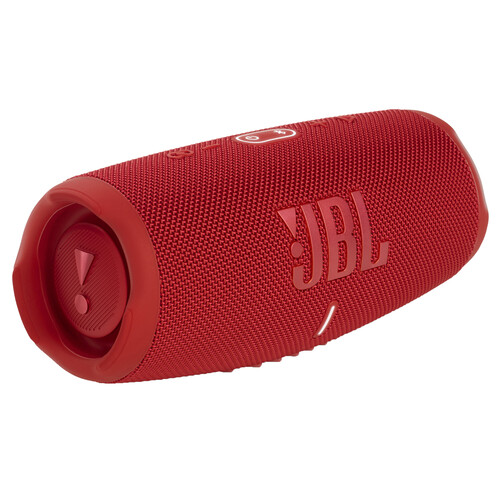 Mini altavoz JBL Charge 5 Blue por batería, potencia 30W, BLUETOOTH, color rojo.