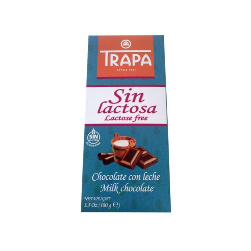 TRAPA Chocolate con leche 100 g.