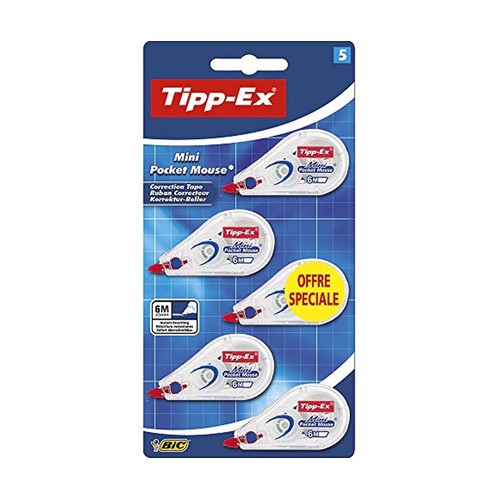 5 correctores mini, TIPP-EX