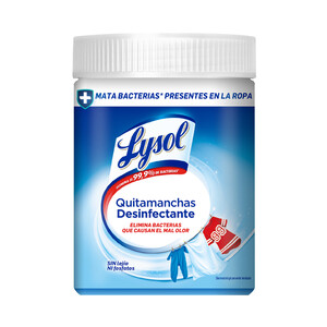 Quitamanchas desinfectante LYSOL 450 g.