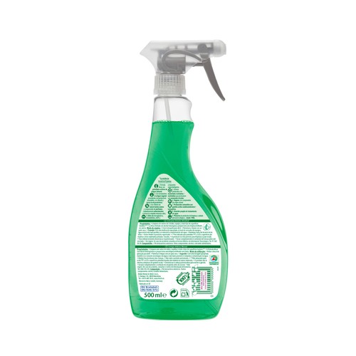 FROSCH Limpiacristales con alcohol - pistola 500ml.