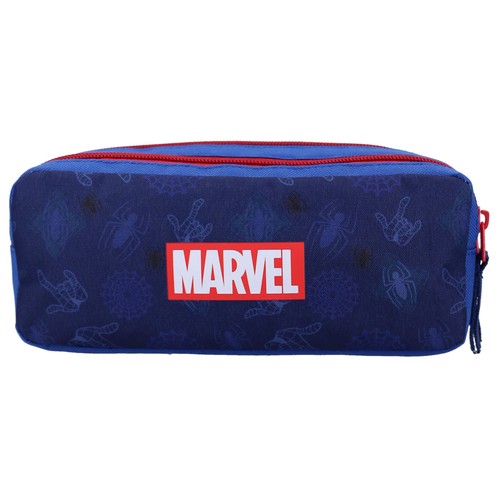 Estuche portatodo 3 compartimentos. SPIDERMAN