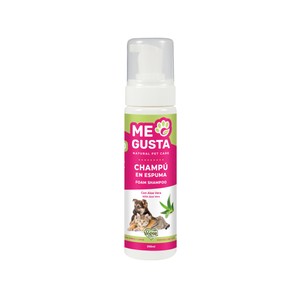 Champú con aloe vera para perros y gatos 200 ml.