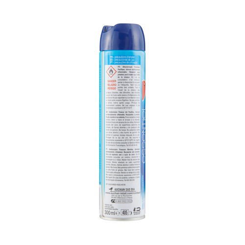 PRODUCTO ALCAMPO Ambientador spray con aroma a frescor del Pacífico 300 ml.