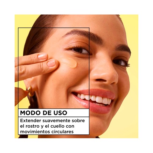 GARNIER Vitamina C Crema facial con acción hidratante y antimanchas 85 ml.