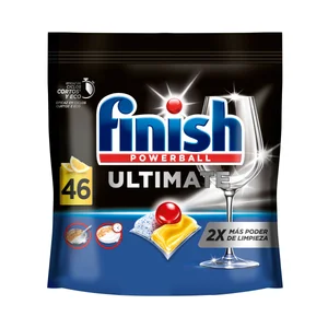 FINISH ULTIMATE Capsulas de lavavajilllas máquina 46 dosis 640g