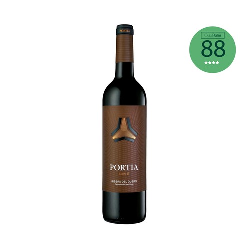 PORTIA Vino tinto roble con D.O. Ribera del Duero botella 75 cl.