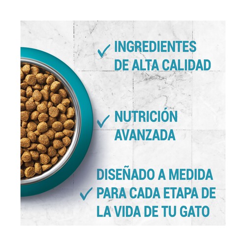 PURINA ONE Pienso para gato a base de pollo y cereales integrales PURINA ONE 1,5 kg.