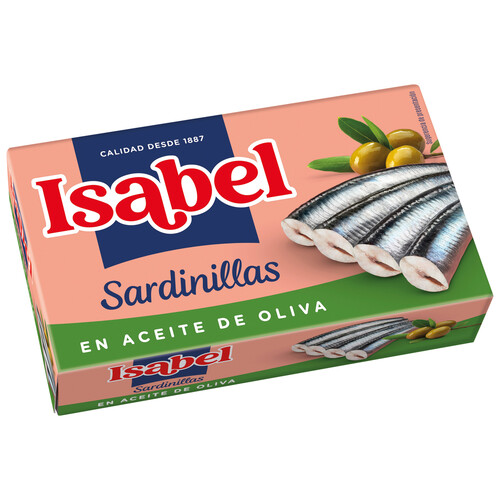 ISABEL Sardinillas en aceite de oliva lata de 57 g.