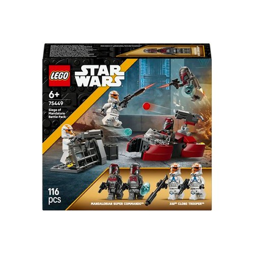 LEGO Star Wars TM 75449 Pack de Combate: Asedio de Mandalore