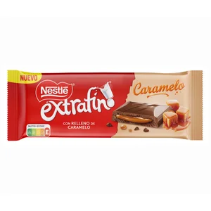 NESTLÉ Chocolate con leche y caramelo 84 g.