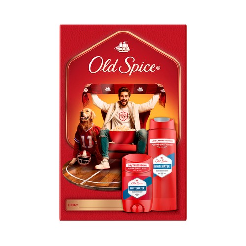 OLD SPICE Whitewater Estuche con productos para la higiene masculina.