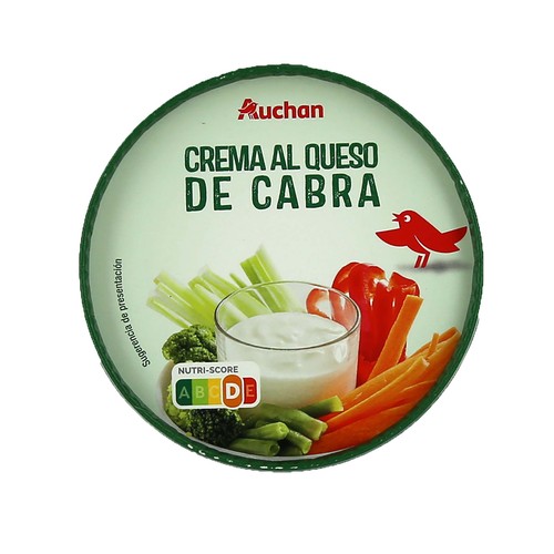 Crema de queso para untar de cabra PRODUCTO ALCAMPO 125 g.