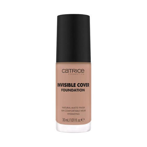 CATRICE Invisible cover tono 030N Base de maquillaje ligera e invisible en tono claro 30 ml.