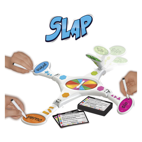 Juego de mesa infantil de rapidez y preguntas Slap, de 2 a 5 jugadores GOLIATH.