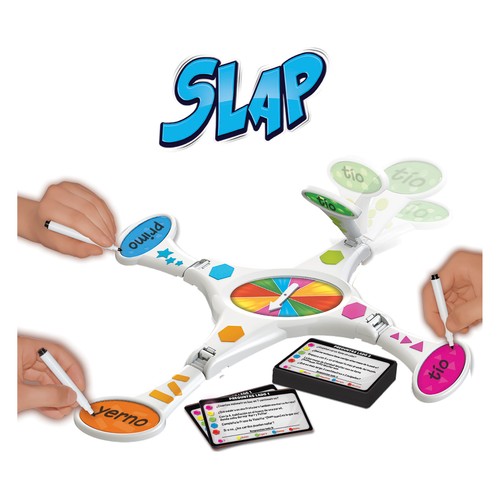 Juego de mesa infantil de rapidez y preguntas Slap, de 2 a 5 jugadores GOLIATH.