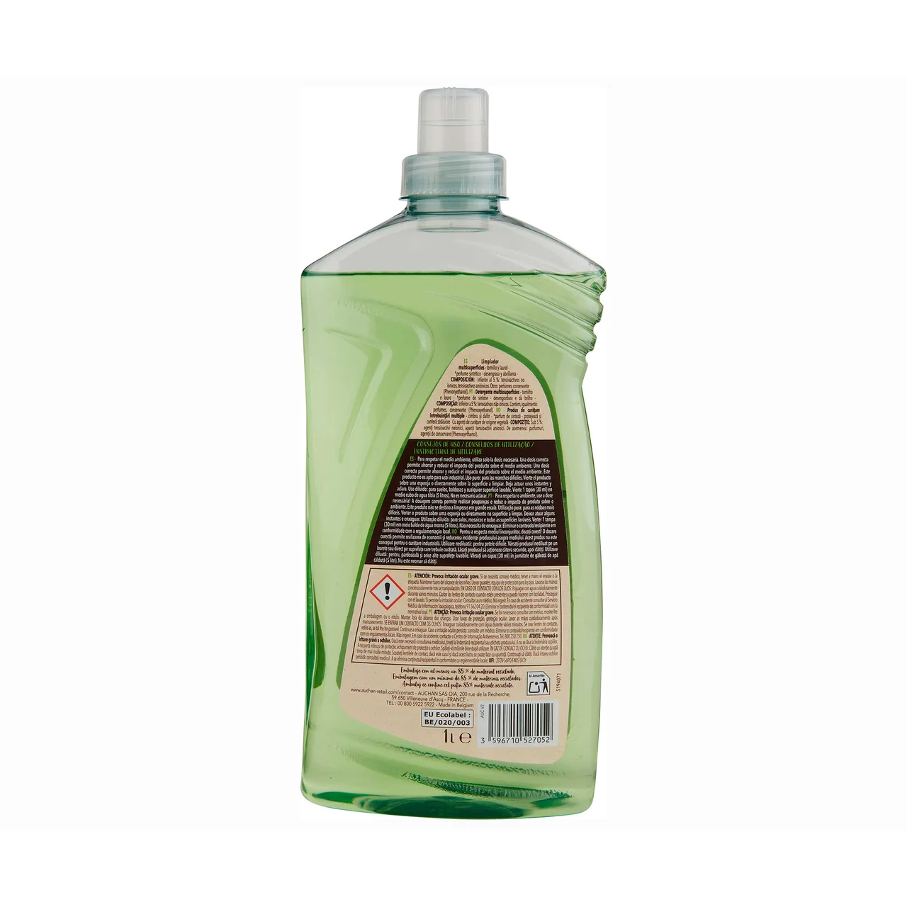 PRODUCTO ALCAMPO Limpiahogar multisuperficies 1 l.