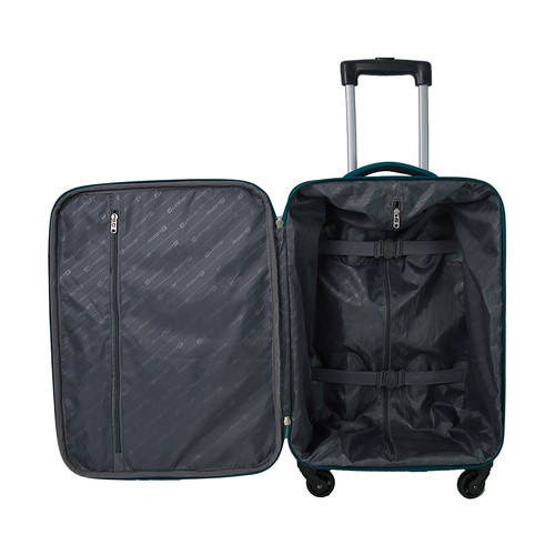 Maleta mediana tipo trolley  4 ruedas air soft  67 cm azul pato. AIRPORT