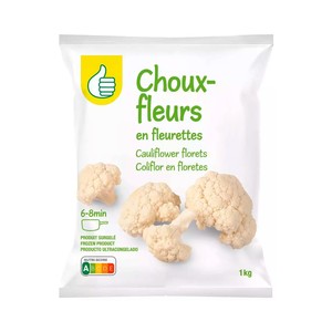 Imagen de PRODUCTO ECONÓMICO ALCAMPO Coliflor congelada 1 kg.