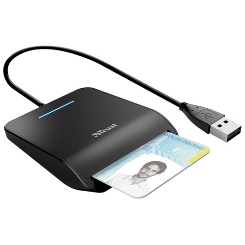 Lector de documentos de identidad TRUST Primo, conexión Usb.