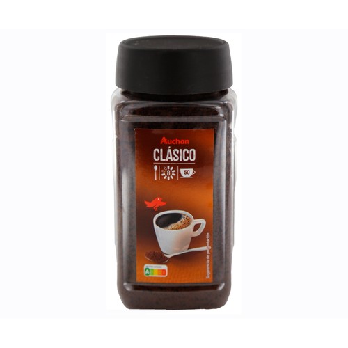 Café soluble natural PRODUCTO ALCAMPO 100 g.