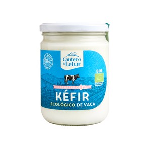 Imagen de CANTERO DE LETUR Kefir de vaca desnatado ecológico EL CANTERO DE LETUR 420 g.