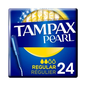 TAMPAX Tampones regular con aplicador TAMPAX Pearl 24 uds
