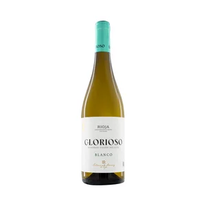GLORIOSO Vino blanco con D.O. Ca. Rioja botella 75 cl.