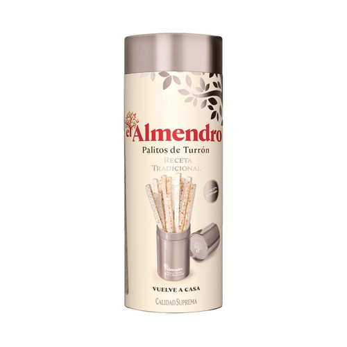 El ALMENDRO Palitos de turrón tradicional 16 uds. 136 g.