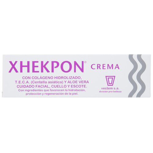 Crema hidratante, cuidado fácil, cuello y escote XHEKPON 40 ml.