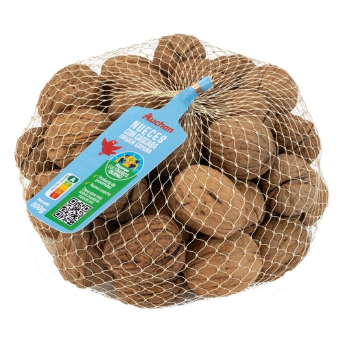 ALCAMPO CULTIVAMOS LO BUENO  Nueces con cáscara de orgien español 500 g.
