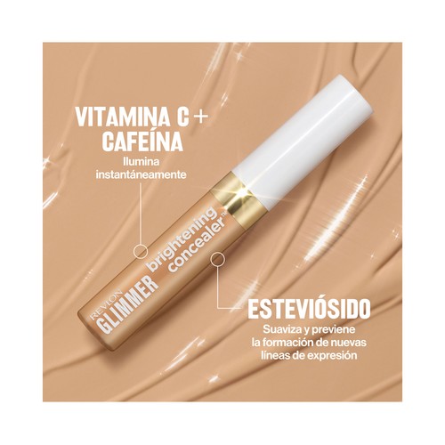 REVLON Glimmer brigthening concealer tono 155 neutro Corrector e iluminador.