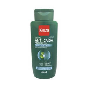 Imagen de KERZO Champú refrescante anti-caida para cabellos grasos en situación de caida 400 ml.