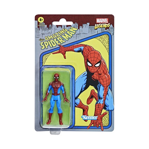 Figura Spiderman articulada 9,5cm. MARVEL Legends.