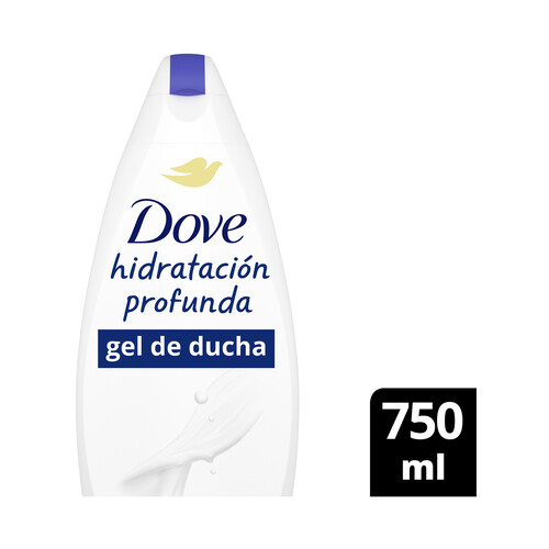 DOVE Gel de baño o ducha para una hidratación profunda DOVE 750 ml