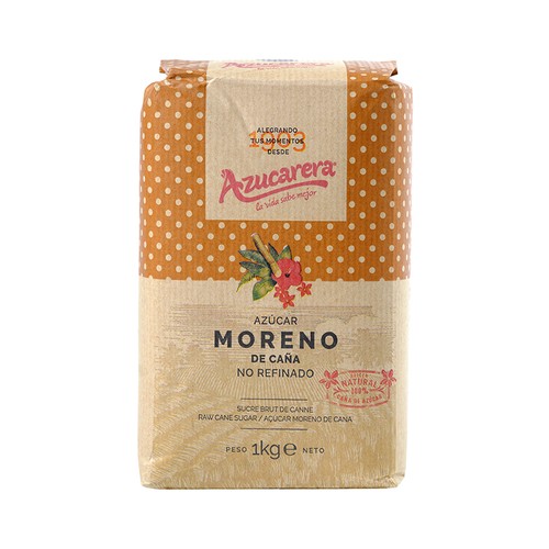 AZUCARERA Azúcar moreno de caña, no refinado 1 kg.