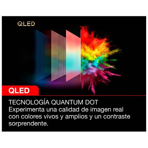 Televisión 109,2cm (43) LED TCL 43C635 4K, HDR PRO, SMART TV, WIFI, BLUETOOTH, TDT T2, USB reproductor, 2HDMI, 60HZ.