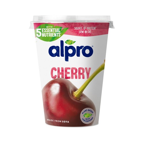 ALPRO Especialidad de soja con Cerezas 400 g.