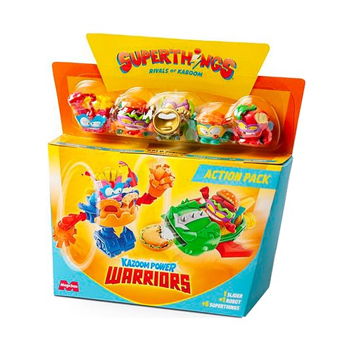 SUPERTHINGS KAZOOM POWER WARRIORS - ACTION PACK.MAGICBOX
