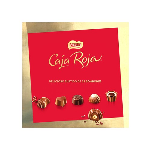 CAJA ROJA DE NESTLÉ Bombones surtidos 200 g.