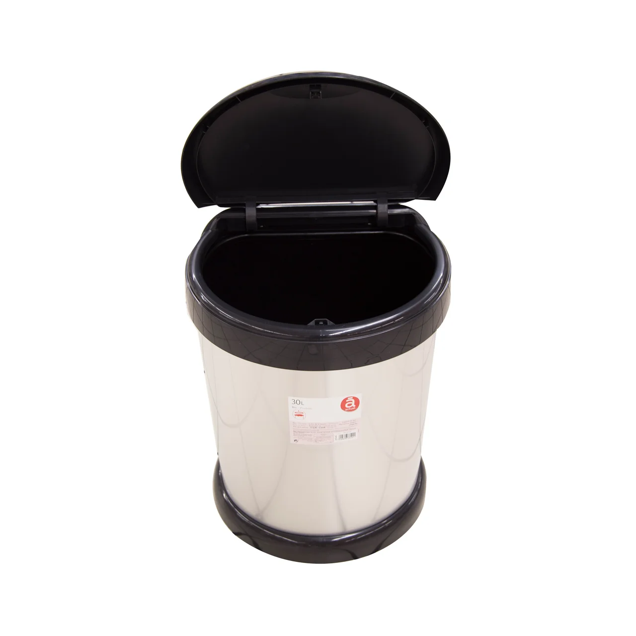 ACTUEL Cubo de basura Push Half metal ACTUEL 30 l.