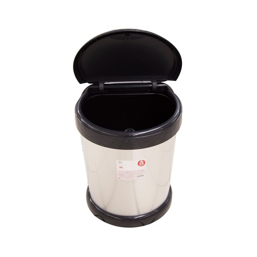 ACTUEL Cubo de basura Push Half metal ACTUEL 30 l.