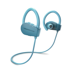 Auriculares deportivos bluetooth tipo cuello ENERGY SISTEM Earphones Bluetooth Sport 1+ Ocean, BLUETOOTH 5.1, USB-C, color azul.