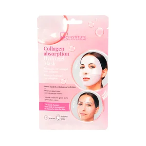 IDC INSTITUTE Mascarilla de hidrogel con colágeno y acción hidratación intensa.