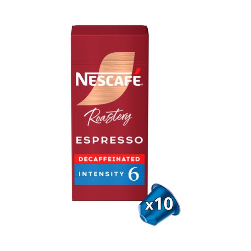 NESCAFE Café en cápsulas espresso descafeinado 10uds.