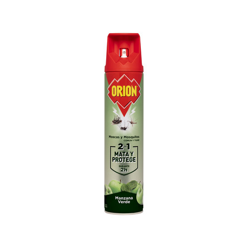ORION Insecticida aerosol manzana verde, mata y protege ORION 600 ml.