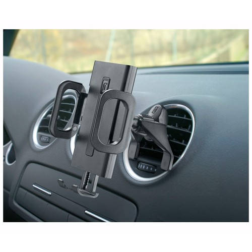 Soporte de coche CELULLARLINE HUGHOLDERVENTK, brazos laterales adaptables