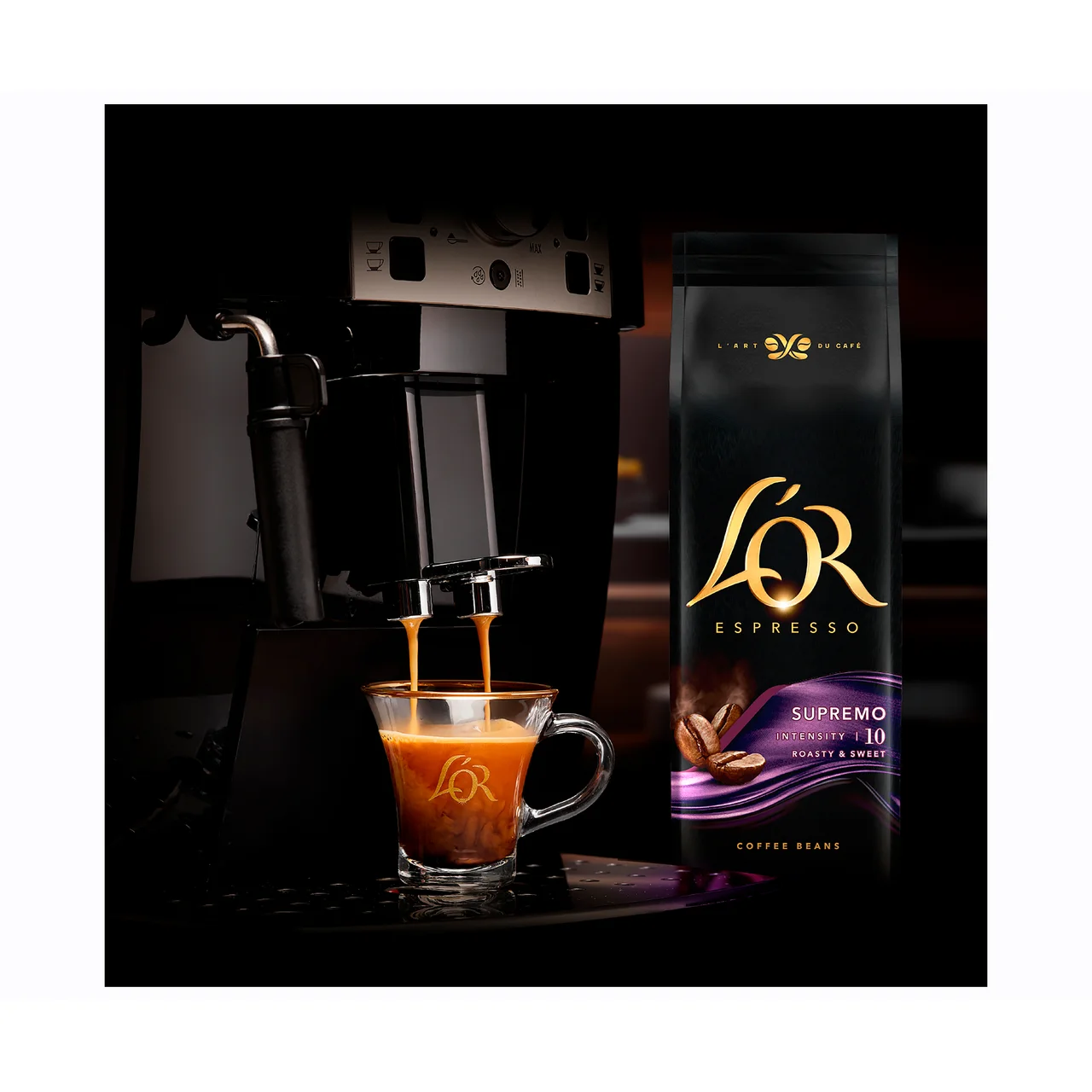 Café grano supremo intensidad 10 500 gr.
