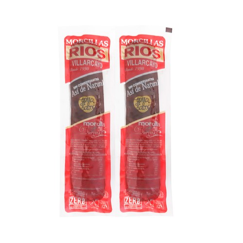 Morcilla envasada al vacio RIOS pack 2 unidades